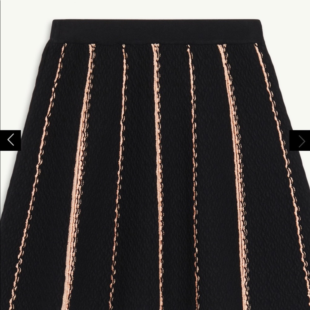 Sandro Paris  Short A-line Knit Skirt - Picture 3 of 6